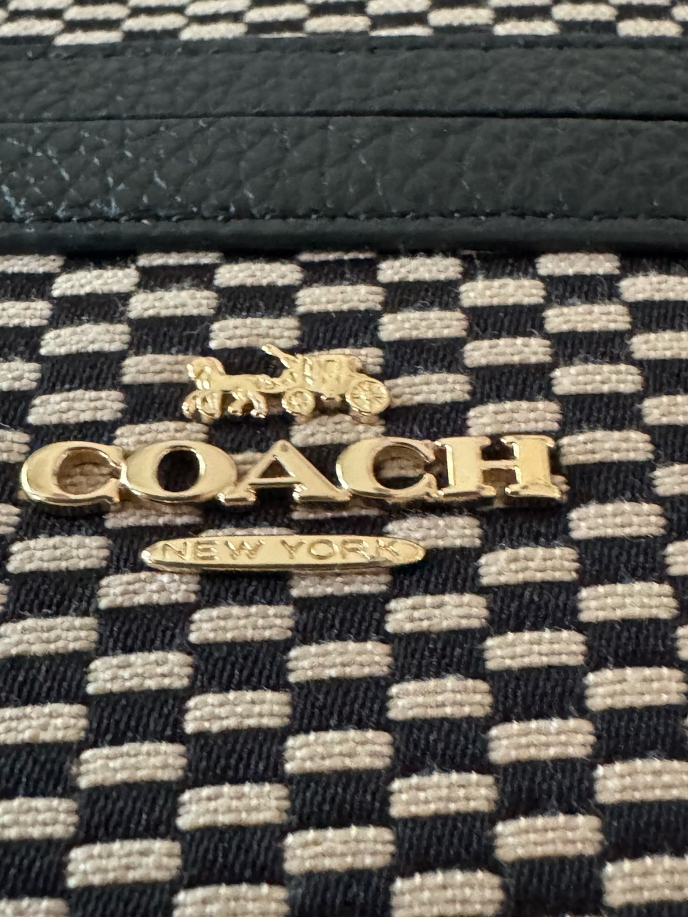 Coach Prairie Satchel in Legacy Jacquard And Black Leather C1881-29848. - Picture 11 of 16